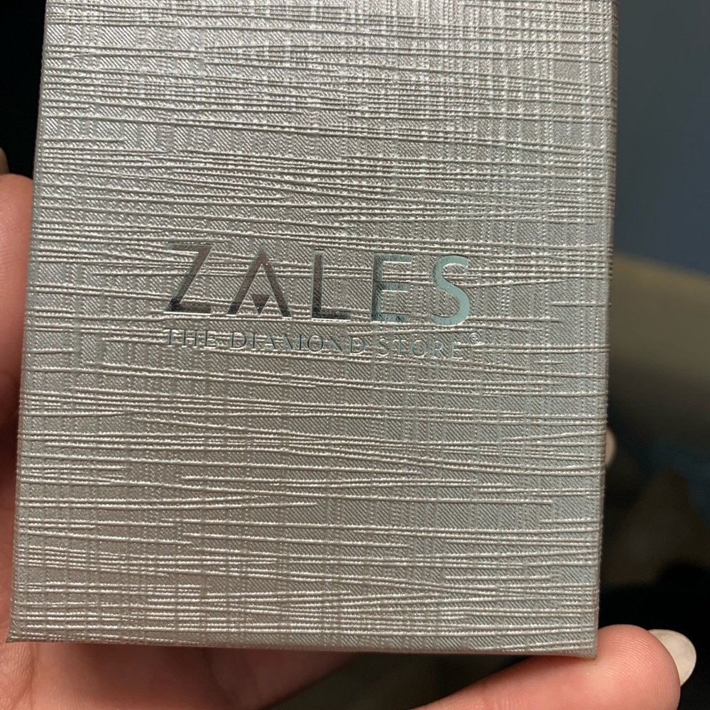 Zales Lab-Created Ruby And White Sapphire Pendant… - image 1